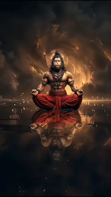 Hanuman Ji Shree Ram Ji Devotional Meditation With Reflection