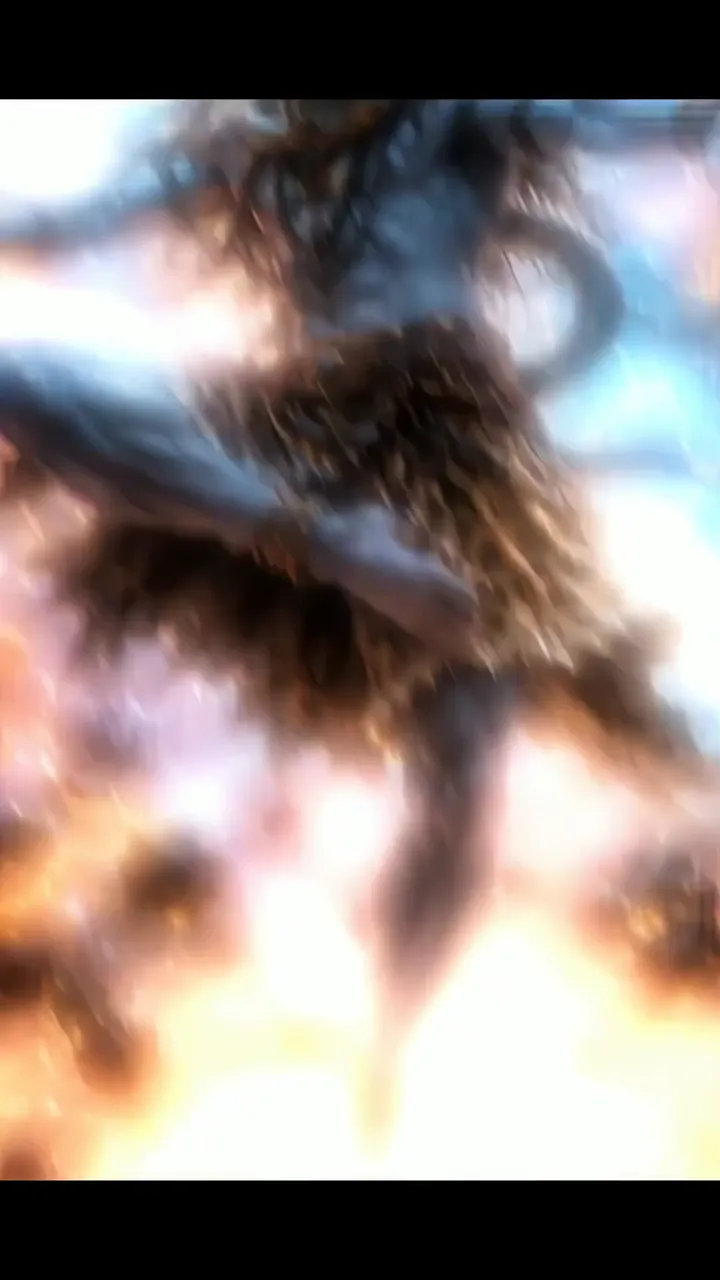 Shiva In Divine Grace Amidst Fiery Flames And Blue Aura