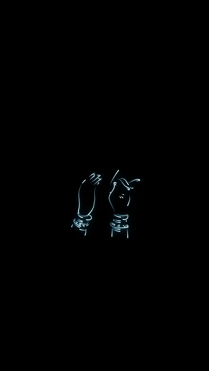 Krishna Janmashtami Divine Celebration With Glowing Hands