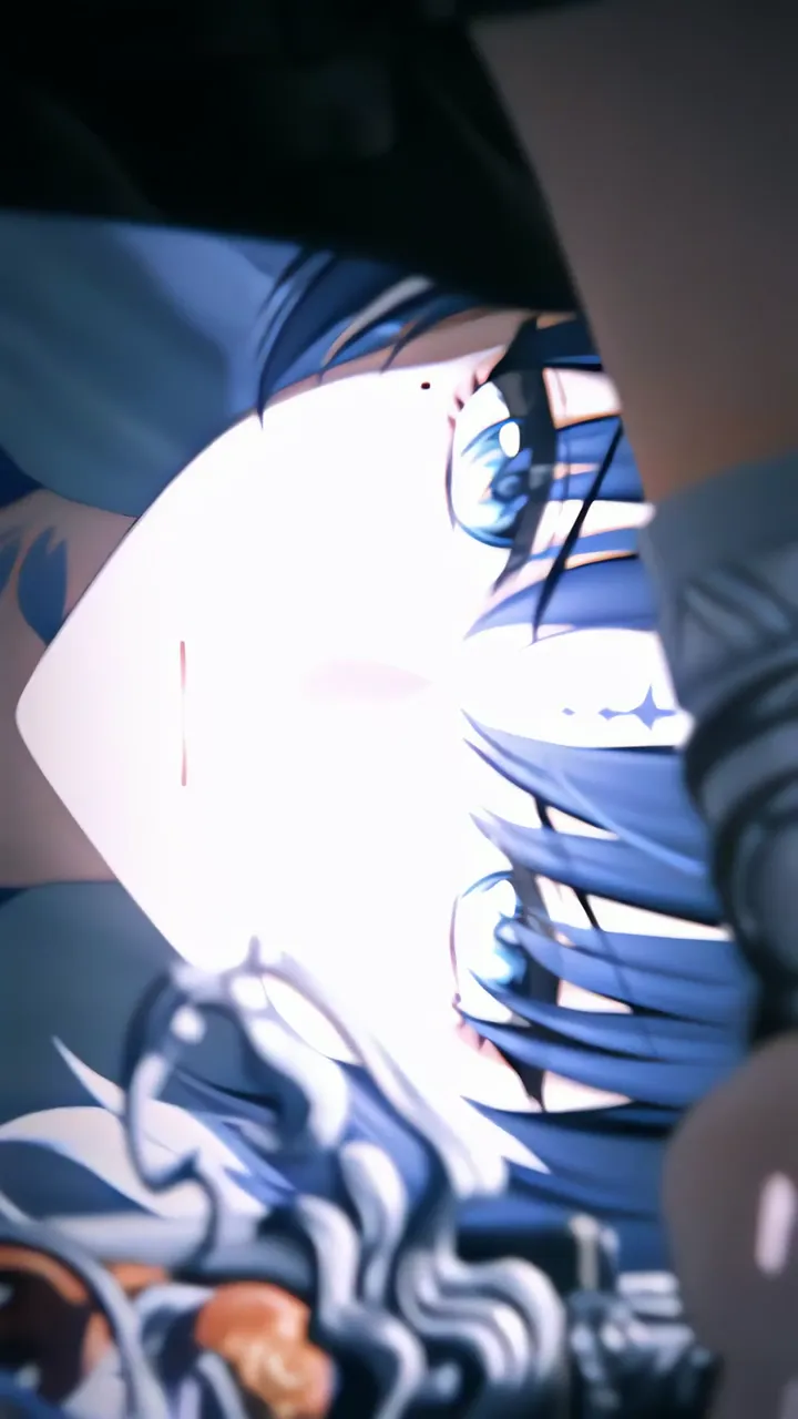 Yangyang Aesthetic Blue Hair Anime Girl Wuthering Waves