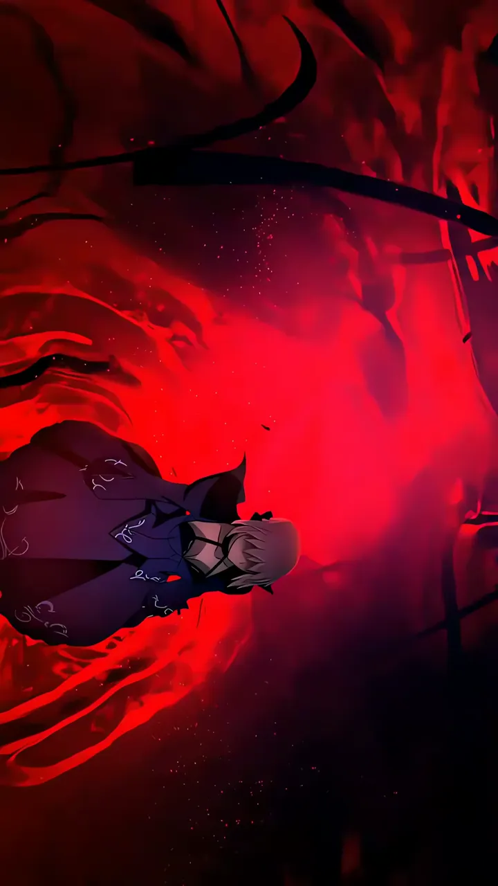 Saber Vs Berserker Fate Stay Night Animated Background