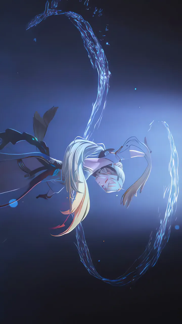 Suisui Water Element Animation From Wuthering Waves