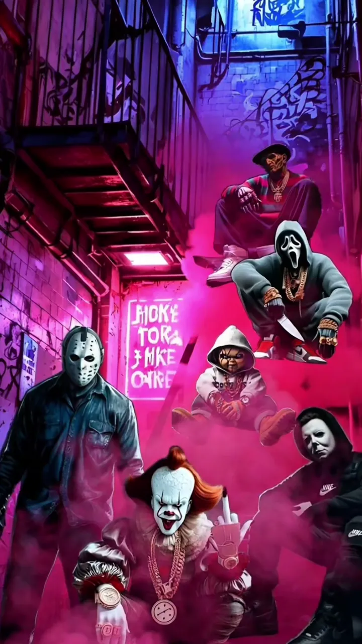 Horror Squad Featuring Jason Voorhees, Pennywise, Michael Myers And More
