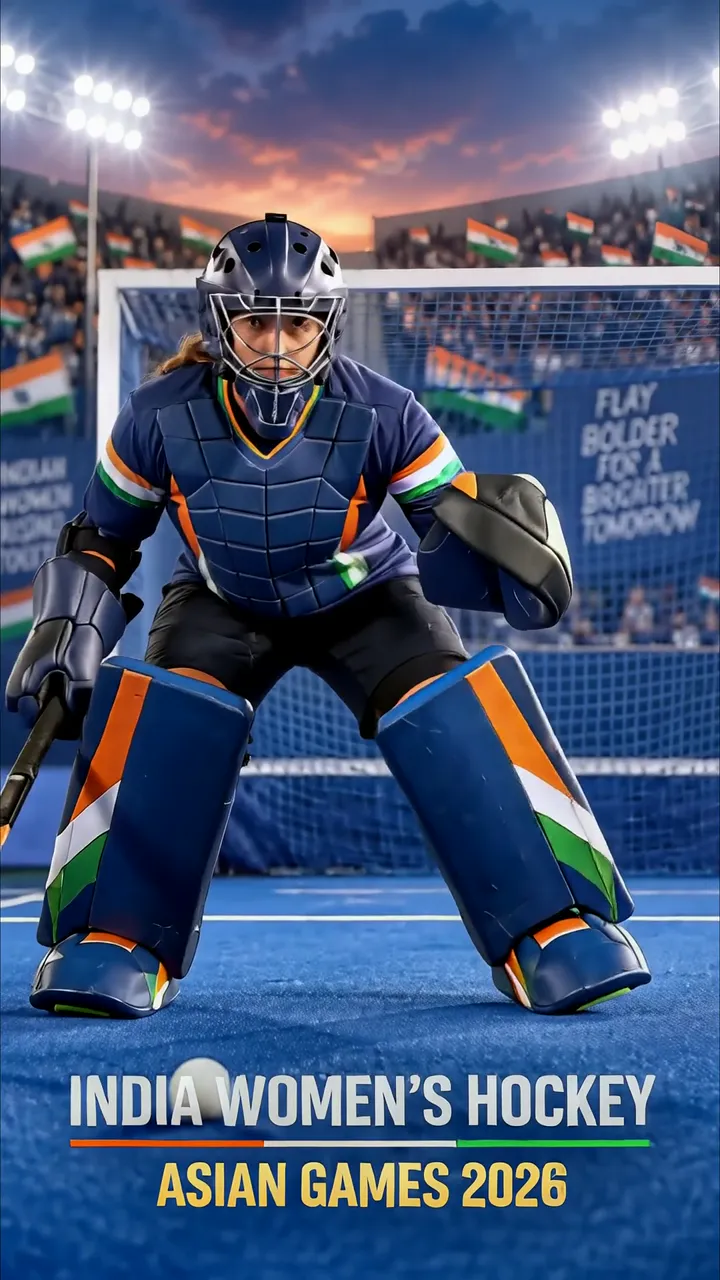 India Women's Hockey Goalkeeper Asian Games 2026