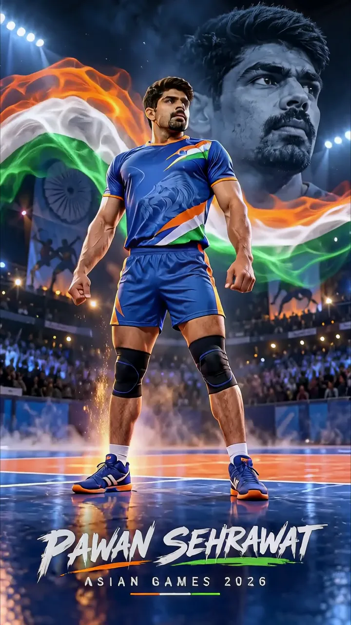 Pawan Sehrawat Asian Games 2026 Indian Wrestling Champion