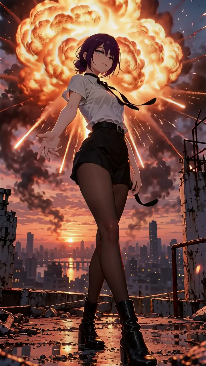 Asa Mitaka Explosive Power Chainsaw Man