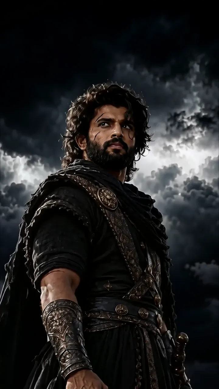 Ram Charan As Bhallaldev Dark Storm Warrior