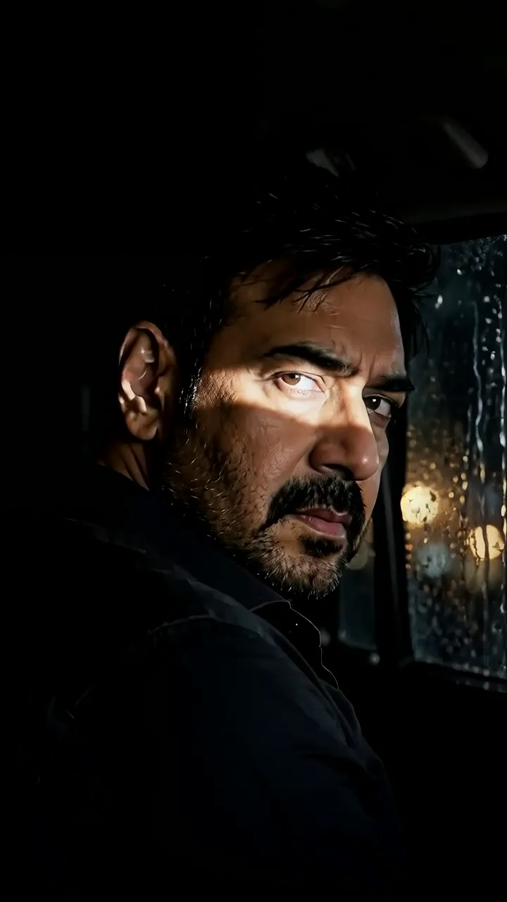 Akshay Kumar Intense Rainy Night Car Scene