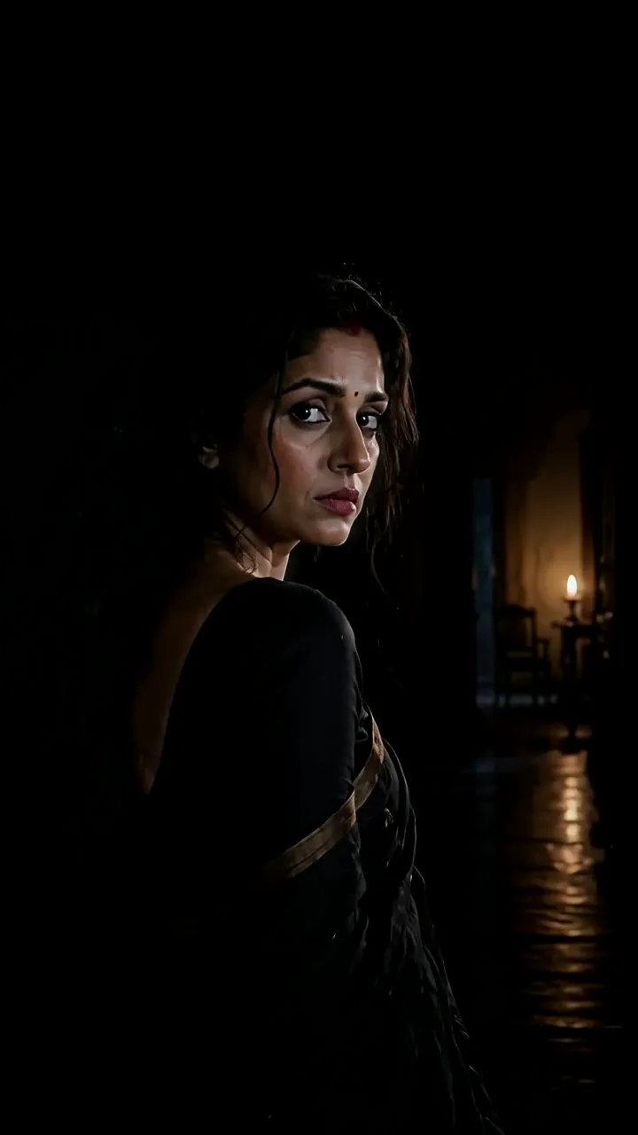 Shraddha Kapoor Mysterious Dark Room With Candlelight