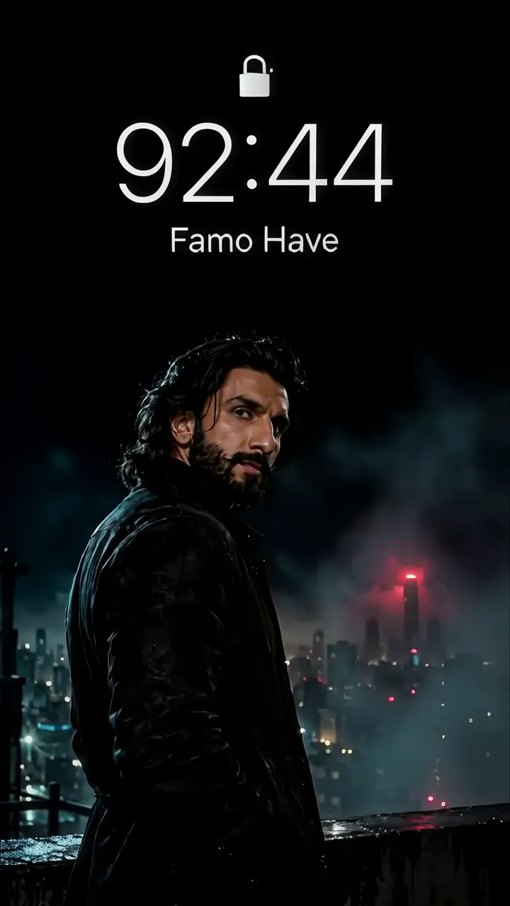 Famo Have Dark City Rooftop Live Wallpaper