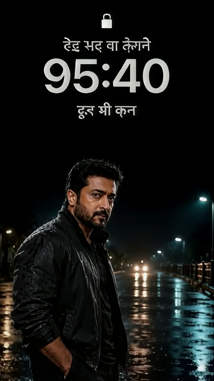Ajay Devgn Rainy Night Street Live Wallpaper