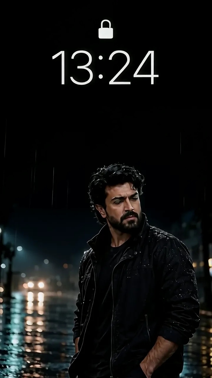 Ajay Devgn Rainy Night Street Live Wallpaper