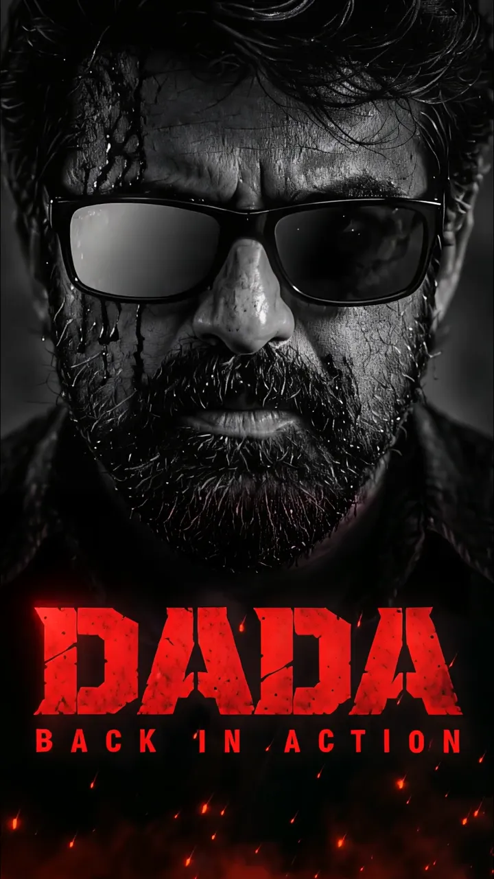 Dada Back In Action Action Movie Poster Live Wallpaper