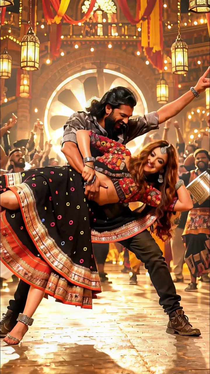 Prabhas And Deepika Padukone Dancing In Baahubali Style