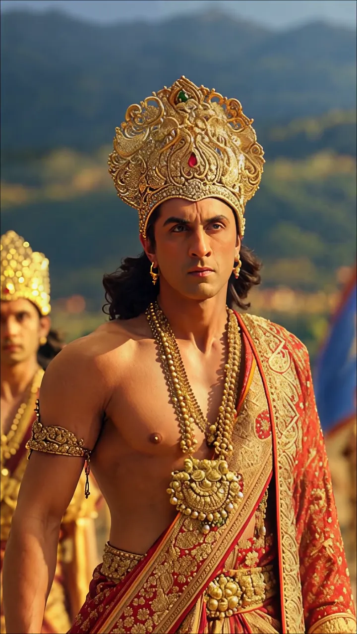 Ranveer Singh As Lord Shiva In Epic Hindu Mythology Scene